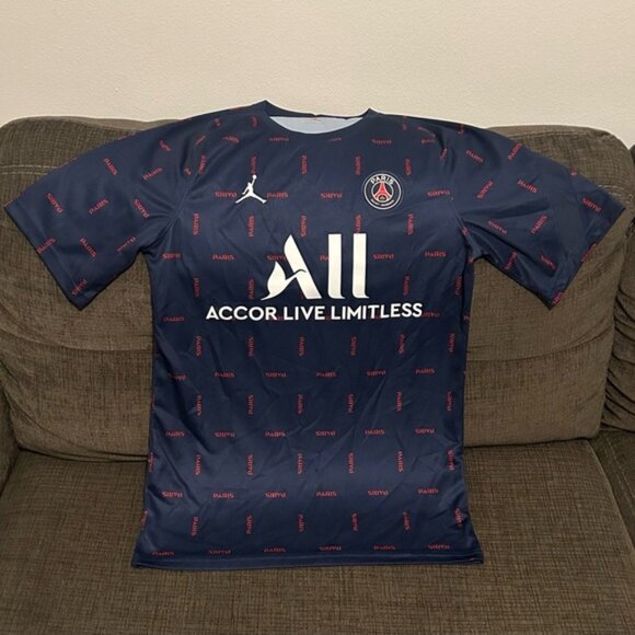 Nike Authentic Paris Saint Germain PSG Soccer CW4883-411 Training Jersey Men’s S - Picture 1 of 6